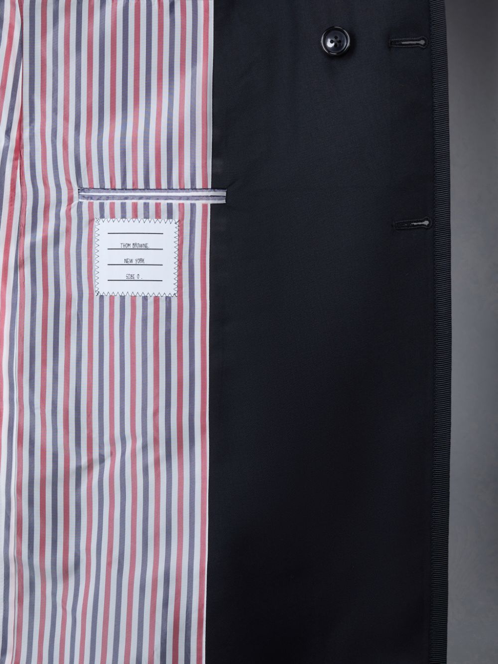 Black Men Thom Browne Funmix Duchesse Satin Collage Sport Coats | JPB56E35951