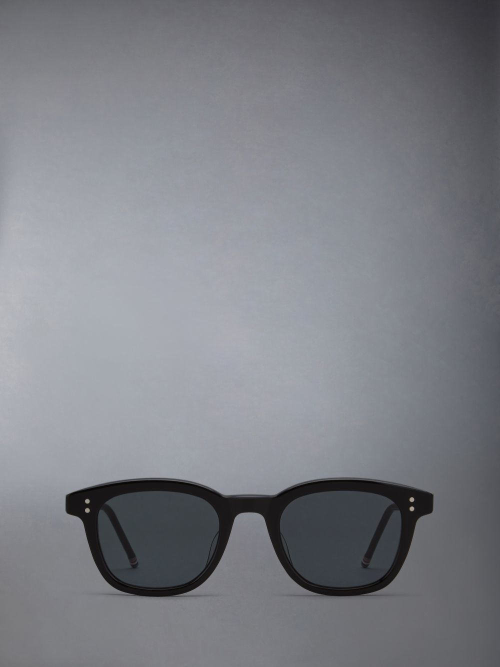 Black Women Thom Browne Acetate Rectangular Sunglasses | RCN43P10981