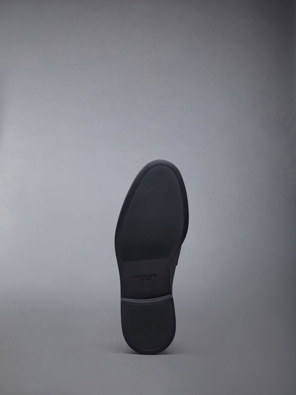 Black Women Thom Browne Pebble Grain Penny Loafers | MVO28X53562