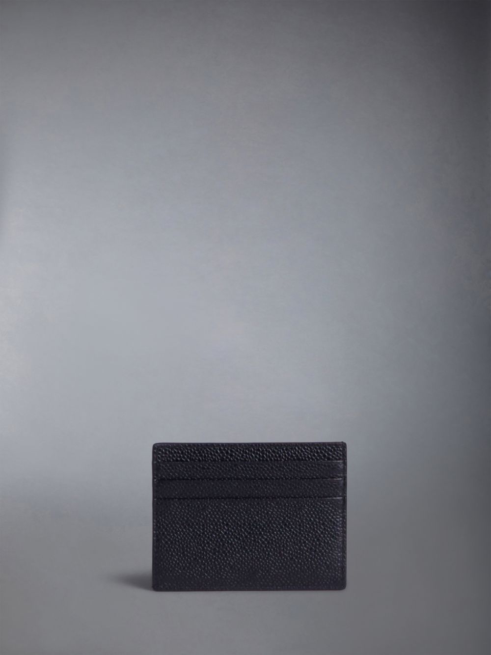 Black Women Thom Browne pebbled-leather Card Case | LSD41B23197