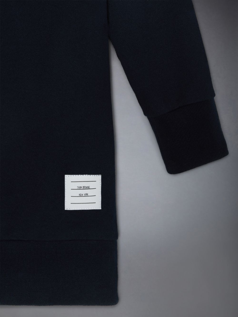 Blue Girls's Thom Browne Classic Loopback 4-Bar Sweat Dress | ACV83Y74106