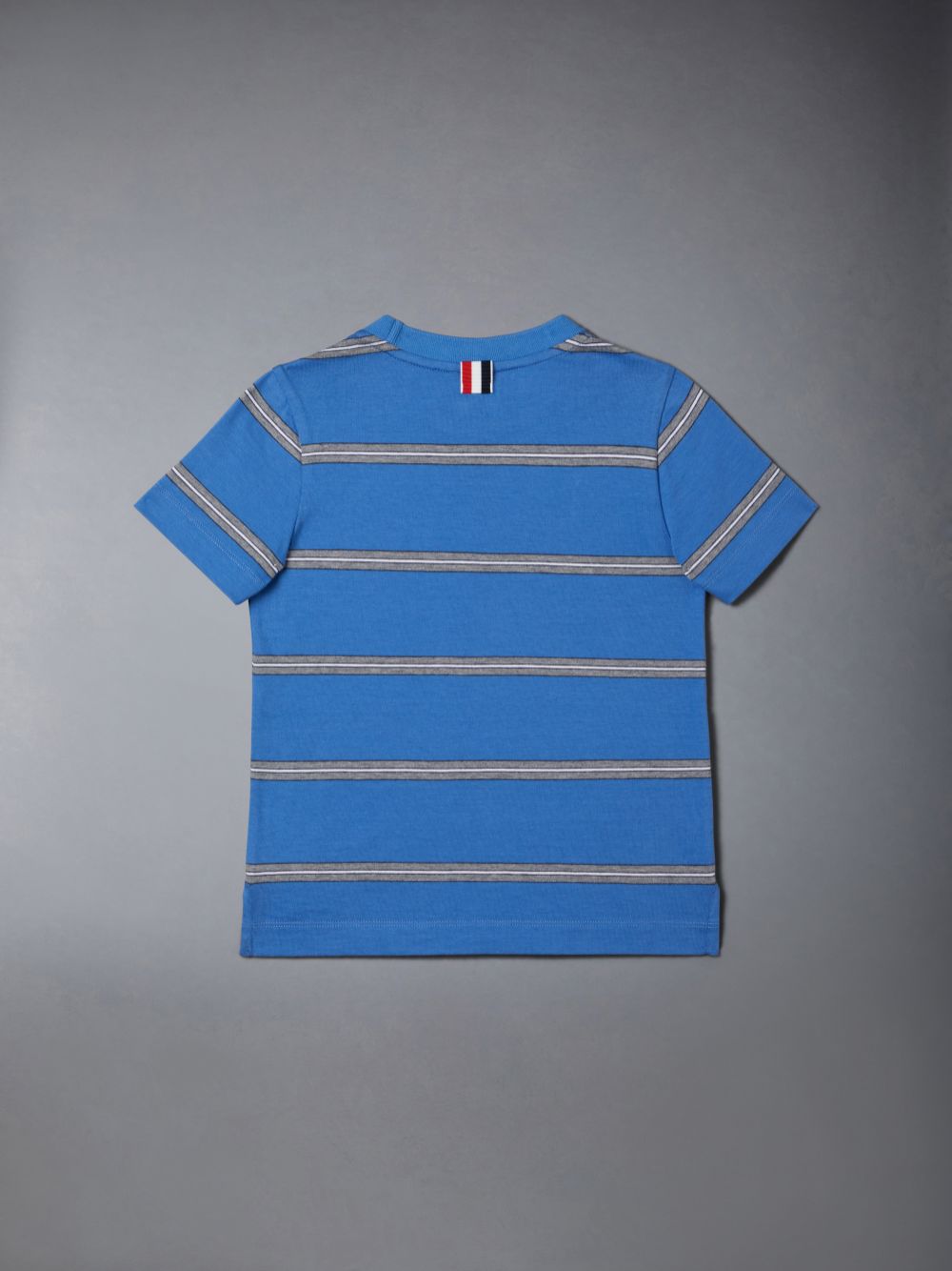 Blue Girls's Thom Browne Mid Weight Jersey Striped T Shirts | MLQ98J01605