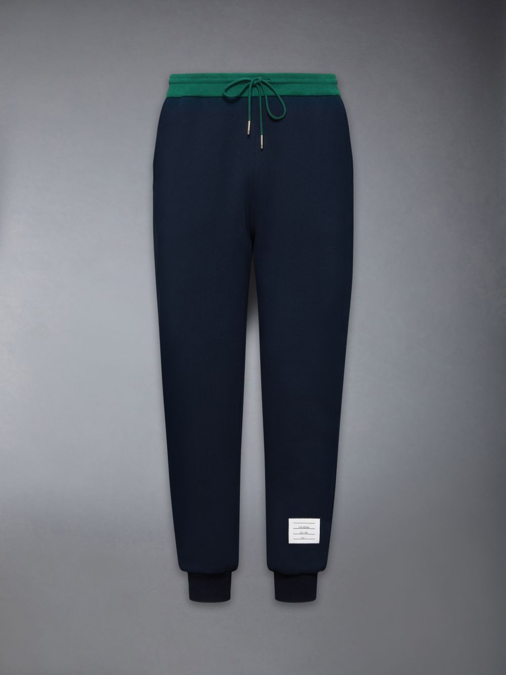 Blue Men Thom Browne Brushed Color Blocked Sweatpants | KZY95I40173