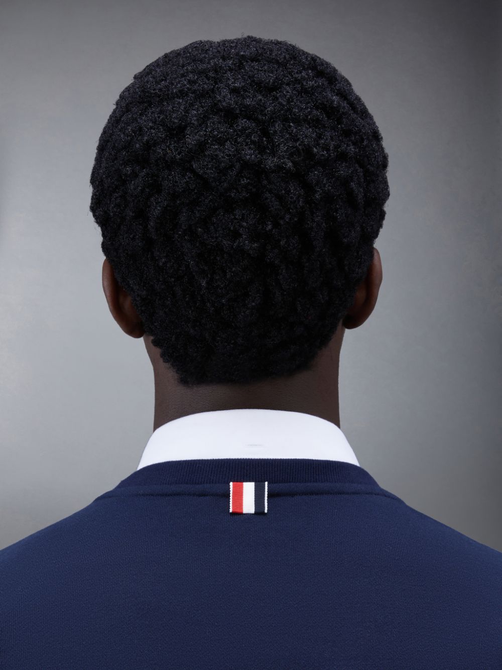 Blue Men Thom Browne Classic Loopback 4-Bar Relaxed Sweatshirts | ZSO84C46075