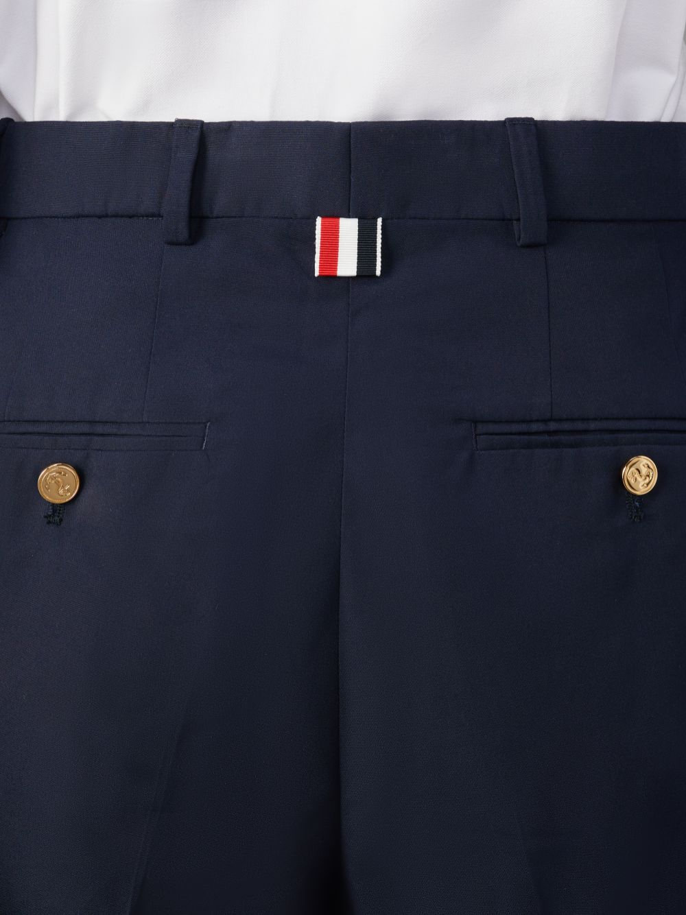 Blue Women Thom Browne Typewriter Sack Shorts | HJK72J07929