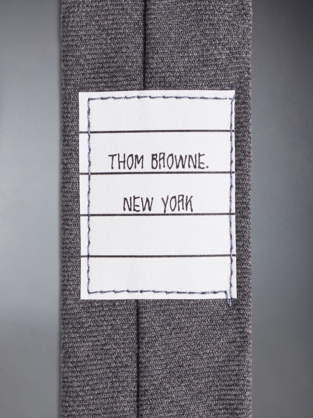 Grey Boys's Thom Browne TWILL Ties | SLC23D06334