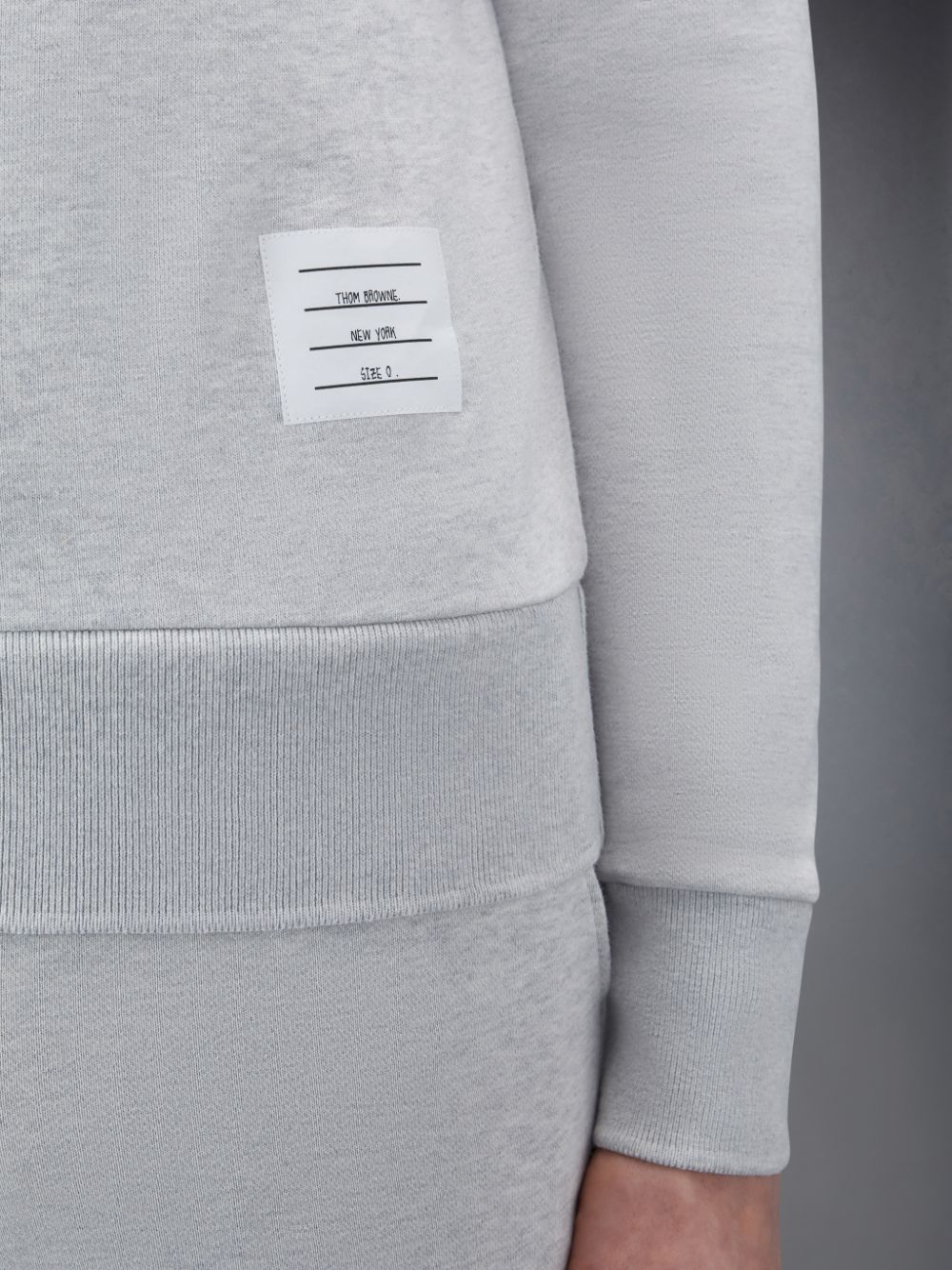 Grey Men Thom Browne Classic Loopback 4-Bar Sweatshirts | QWG24O18645