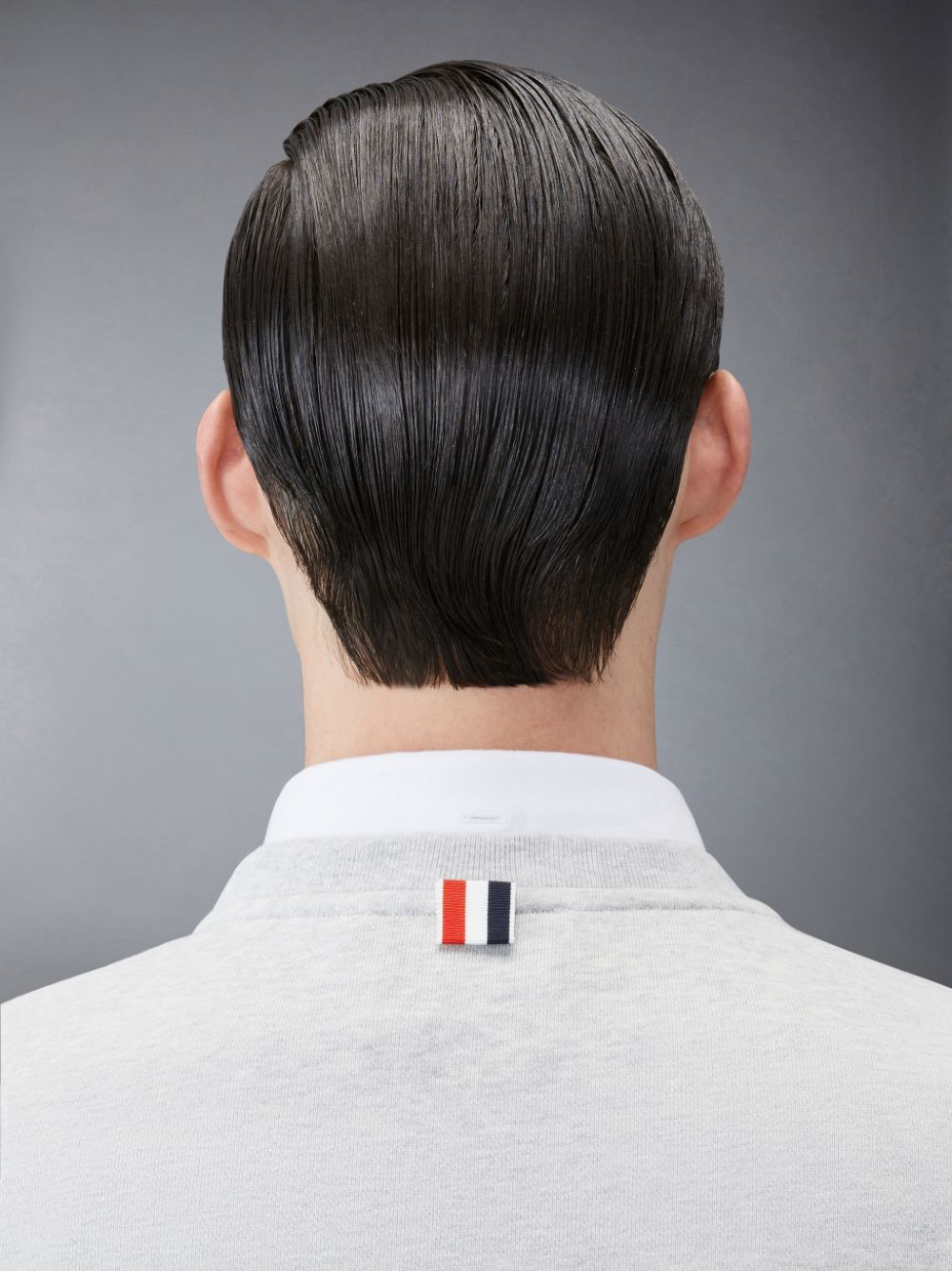 Grey Men Thom Browne Classic Loopback 4-Bar Sweatshirts | QWG24O18645