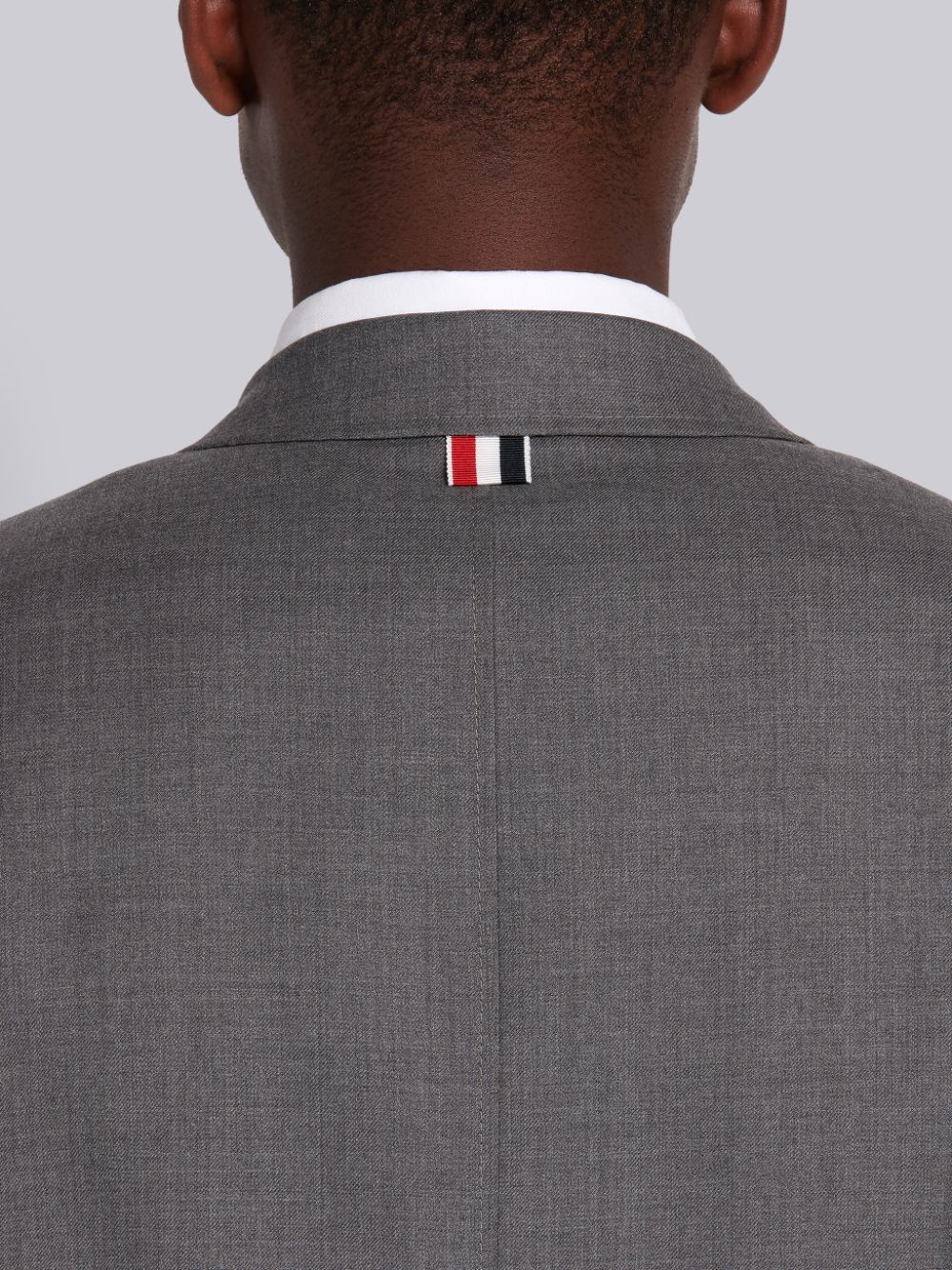 Grey Men Thom Browne Medium Super 120s Wool Twill Sack Jackets | QPS05X71947