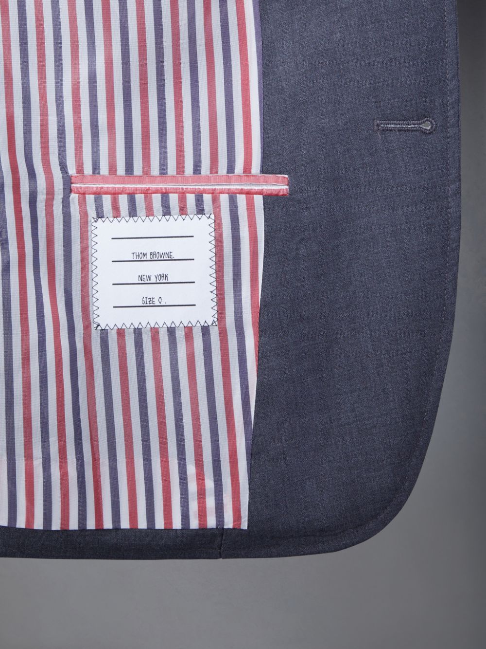 Grey Men Thom Browne Wool 4-Bar Sack Sport Coats | XMN12I57867