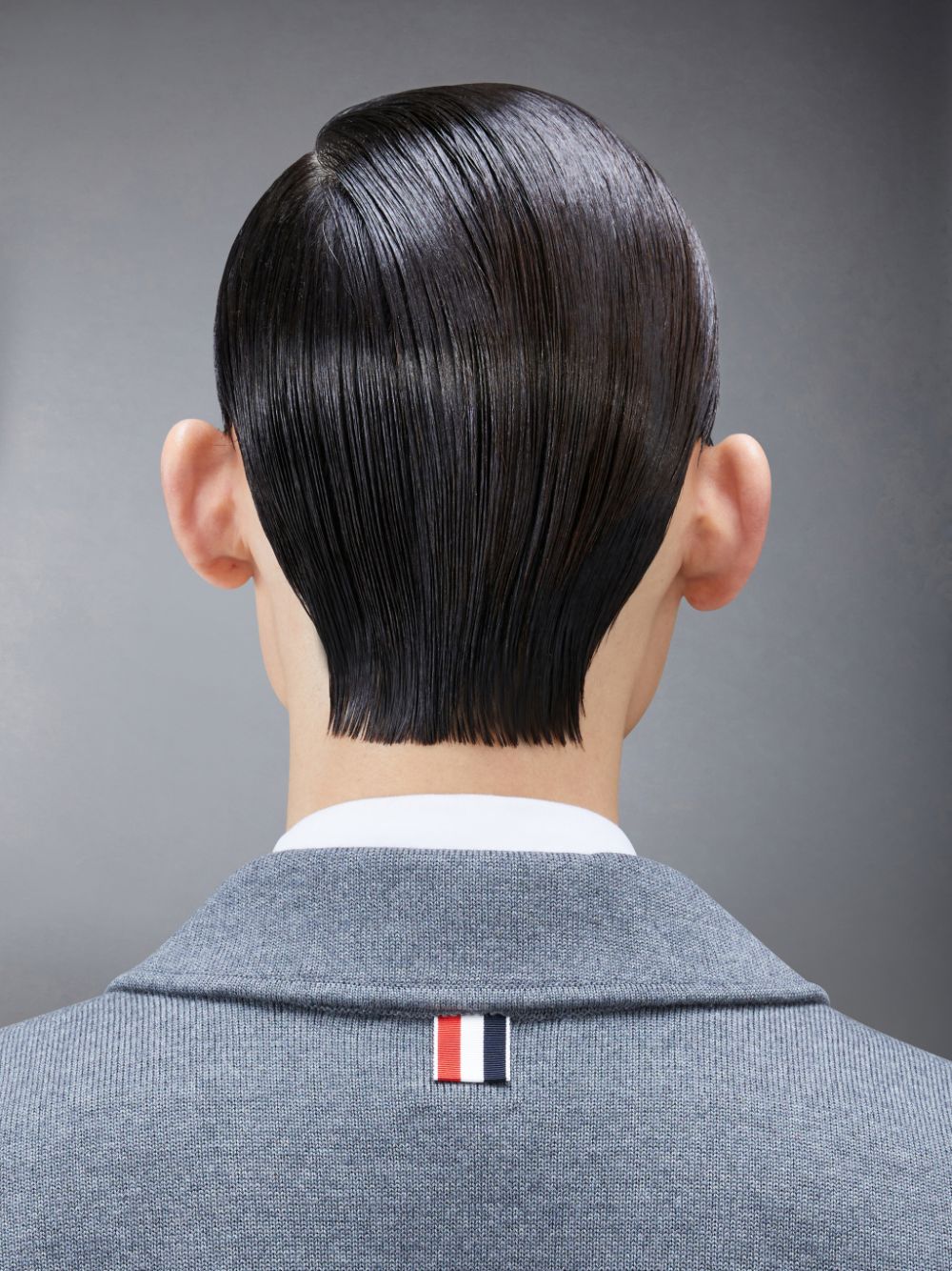 Grey Men Thom Browne Wool 4-Bar Sport Coats | VFX82B68914