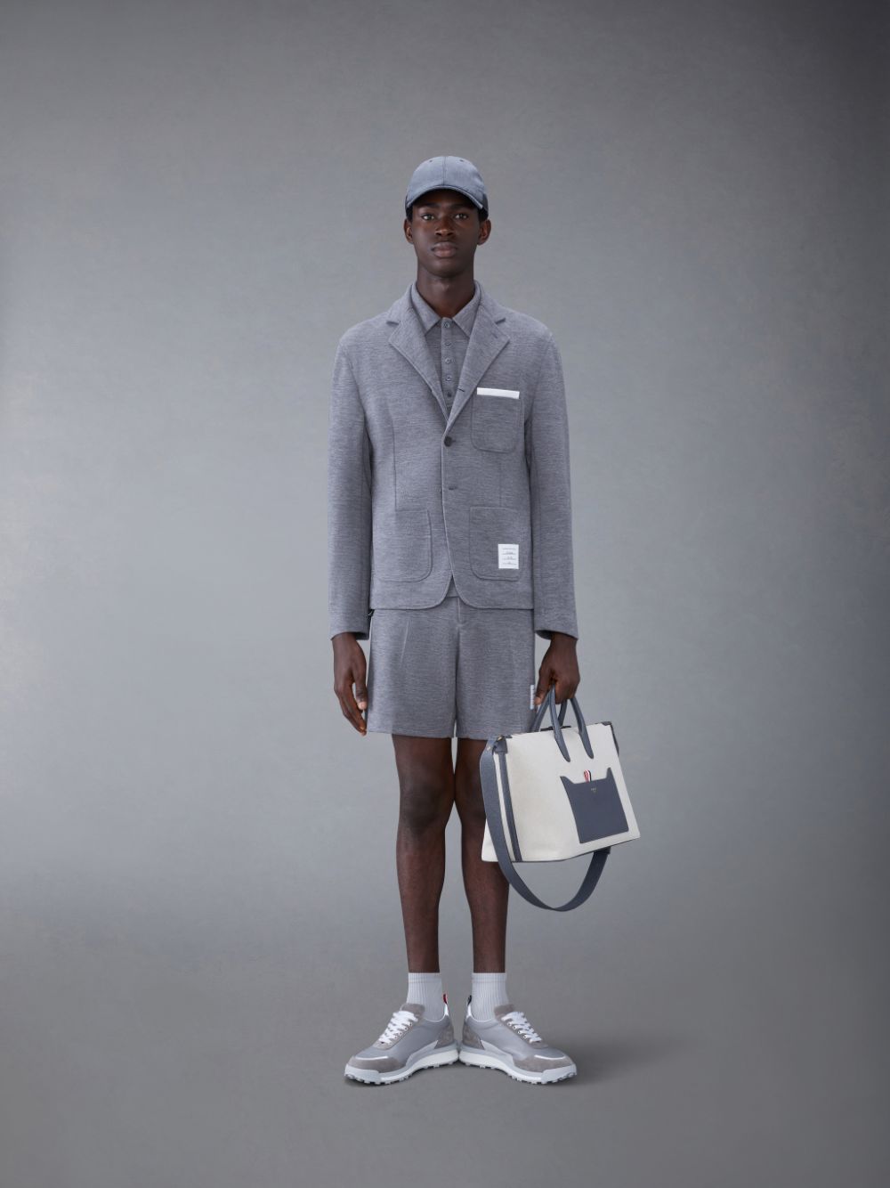 Grey Men Thom Browne Wool Sport Coats | NAI97W31786