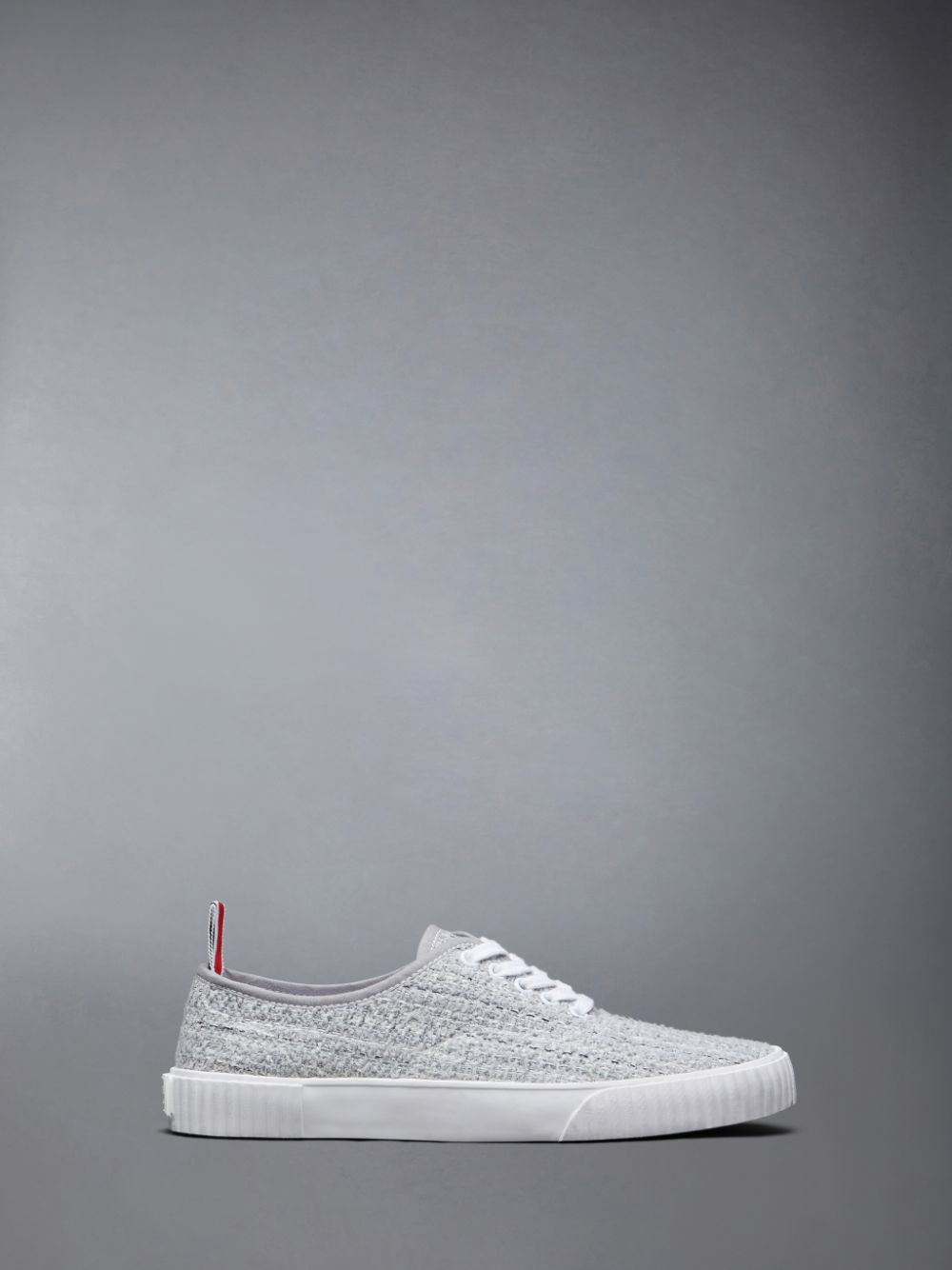 Grey Women Thom Browne Tweed Heritage Sneakers | PCN58J19107