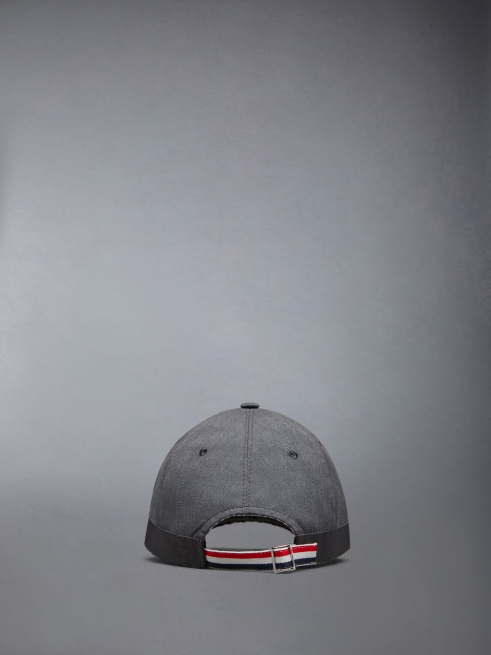 Grey Women Thom Browne Typewriter Cloth Classic Baseball Caps | RRZ54M05970