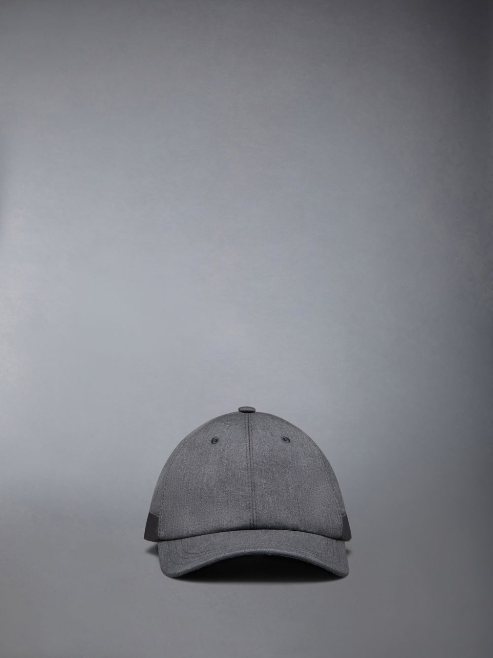 Grey Women Thom Browne Typewriter Cloth Classic Baseball Caps | RRZ54M05970