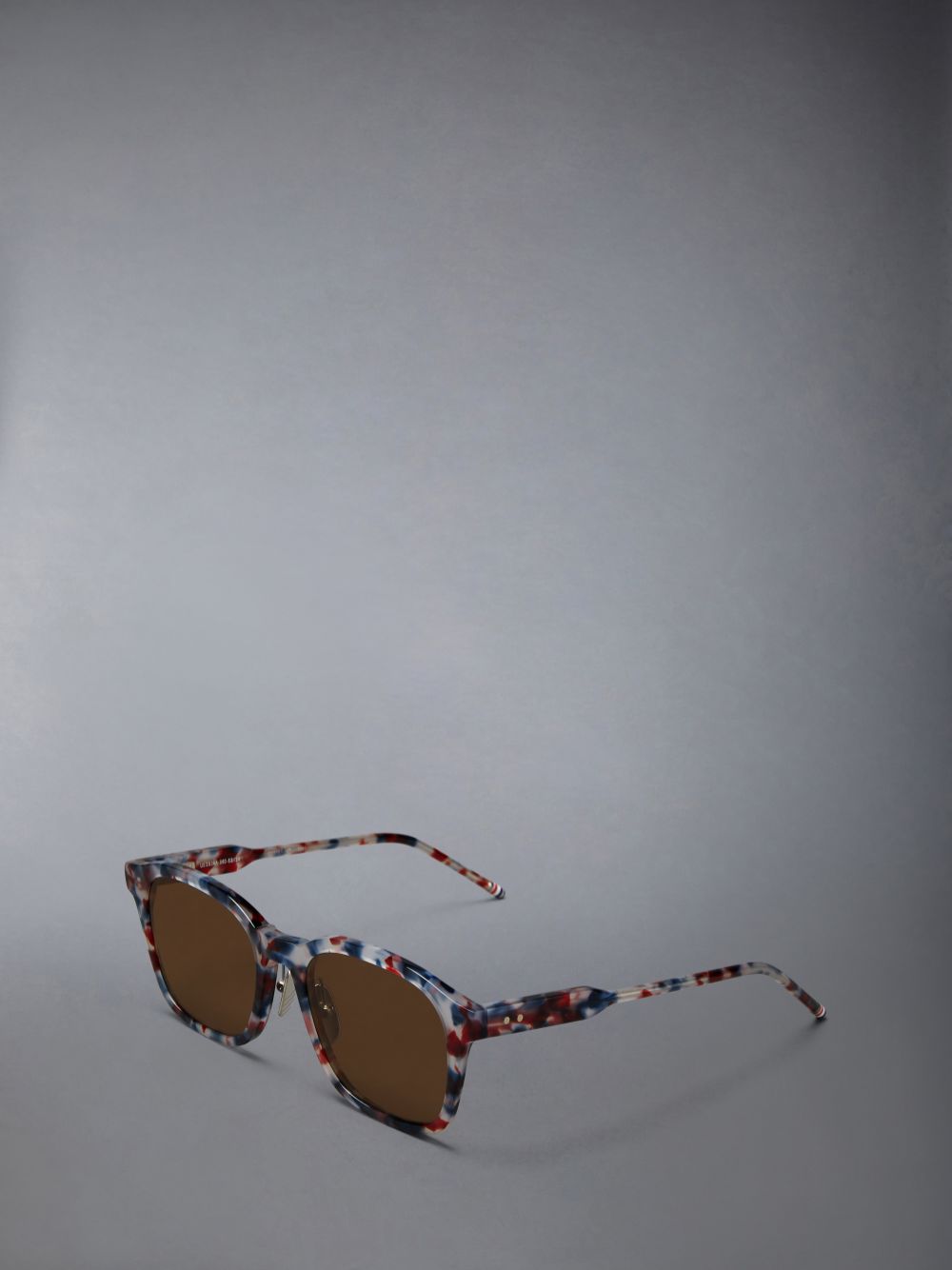Multicolor Women Thom Browne Acetate Rectangular Sunglasses | WAM03E83907