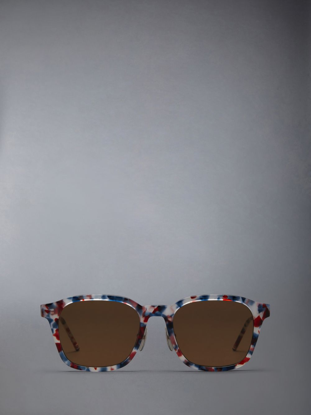 Multicolor Women Thom Browne Acetate Rectangular Sunglasses | WAM03E83907
