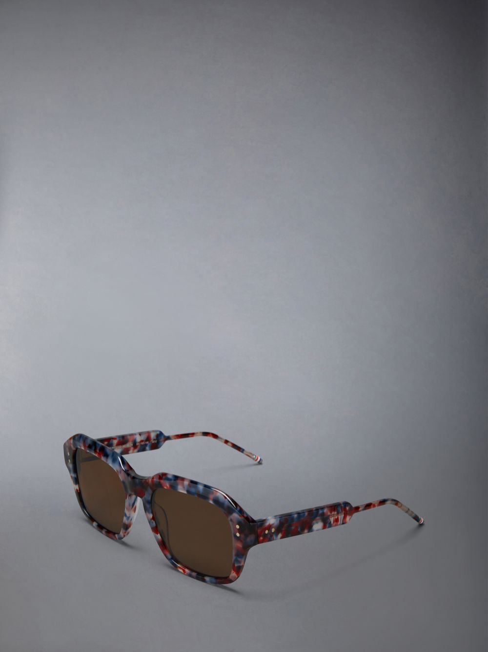 Multicolor Women Thom Browne Acetate Square Sunglasses | DFQ75S25765