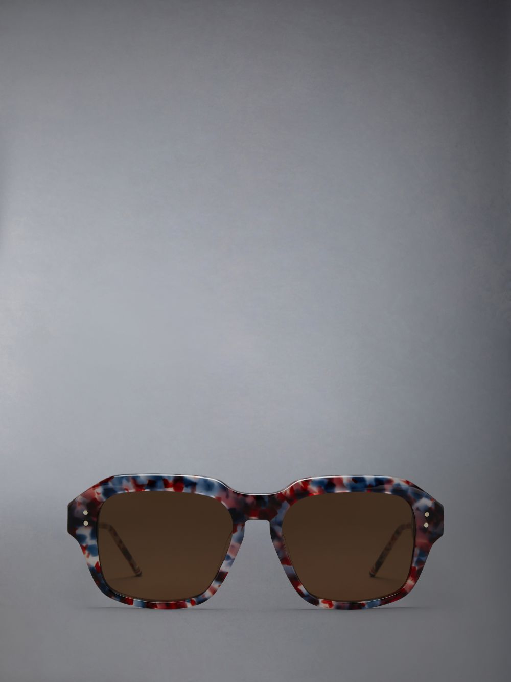 Multicolor Women Thom Browne Acetate Square Sunglasses | DFQ75S25765