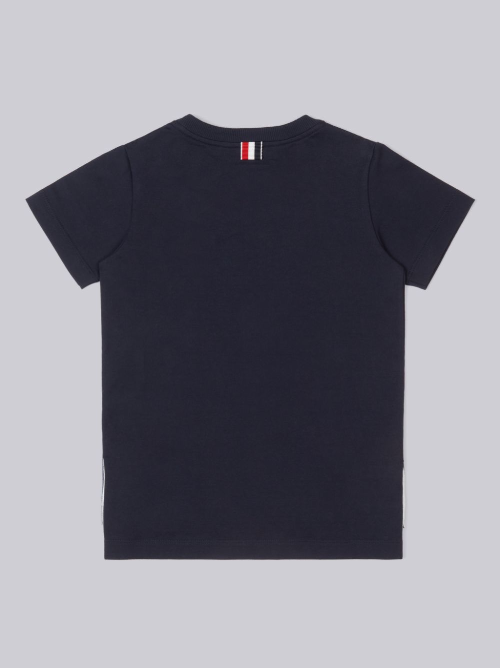 Navy Girls's Thom Browne Cotton Jersey Short Sleeve T Shirts | XRX81O24699
