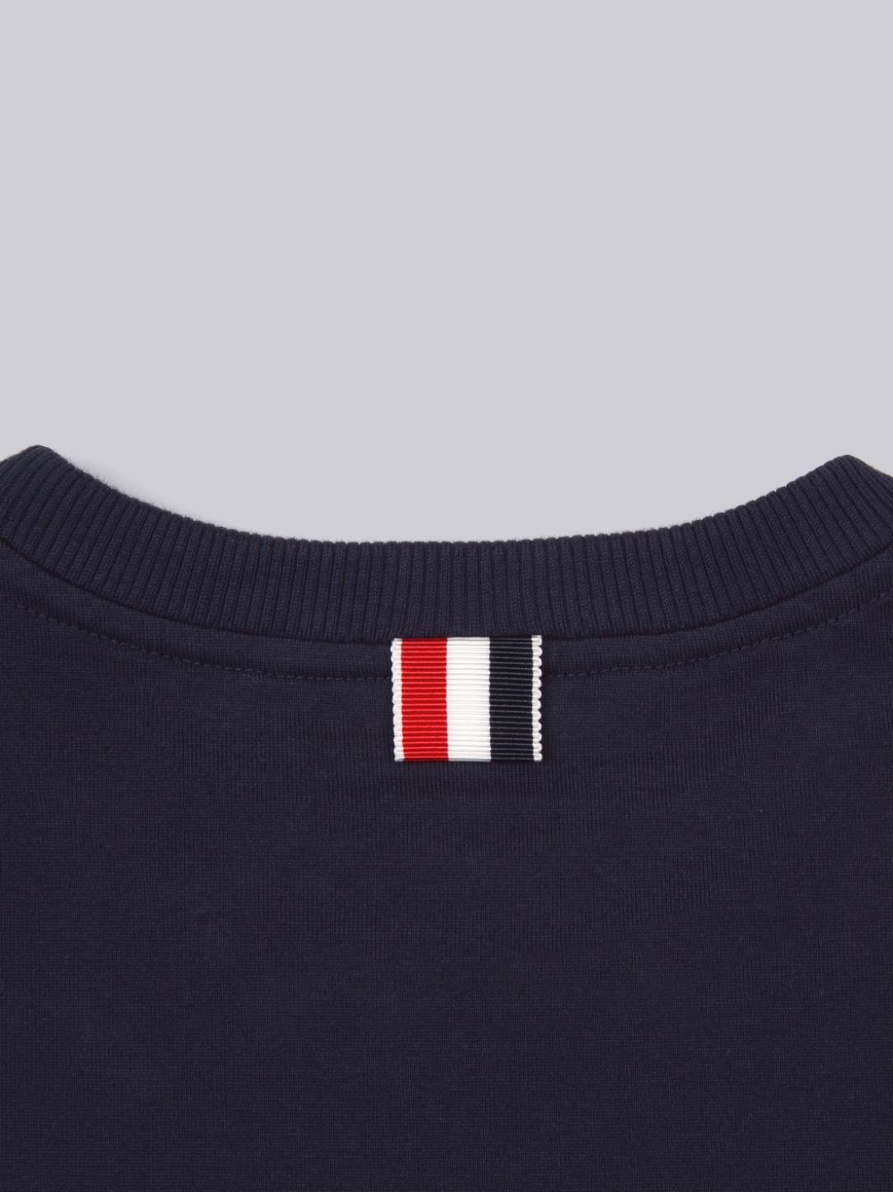 Navy Girls's Thom Browne Cotton Jersey Short Sleeve T Shirts | XRX81O24699