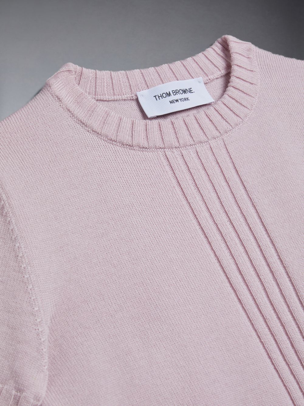 Pink Girls's Thom Browne Wool Knit T Shirts | PKT03K42228