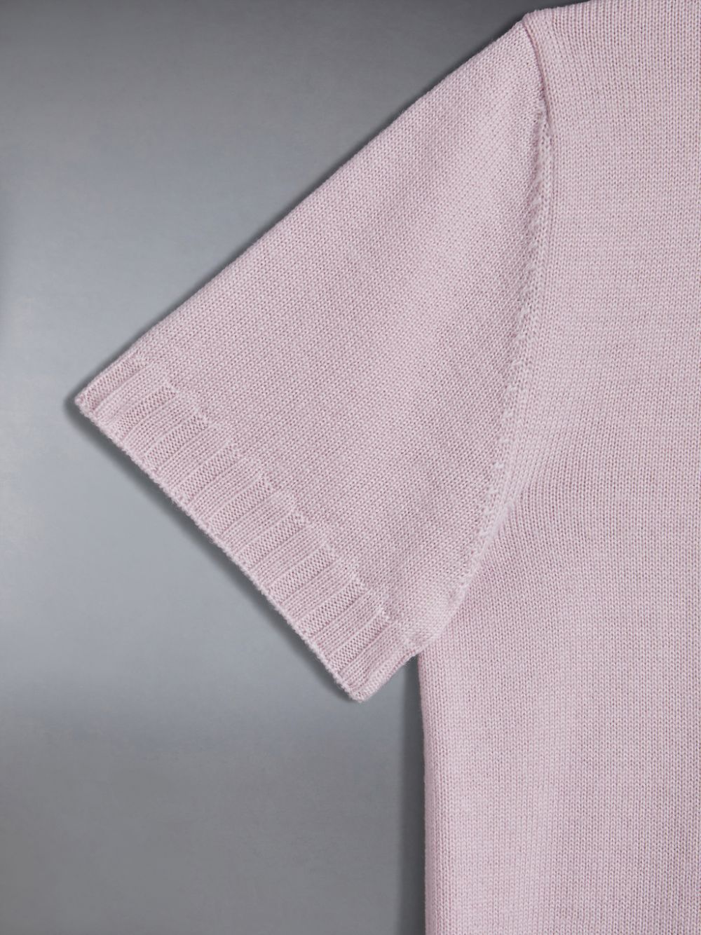 Pink Girls's Thom Browne Wool Knit T Shirts | PKT03K42228