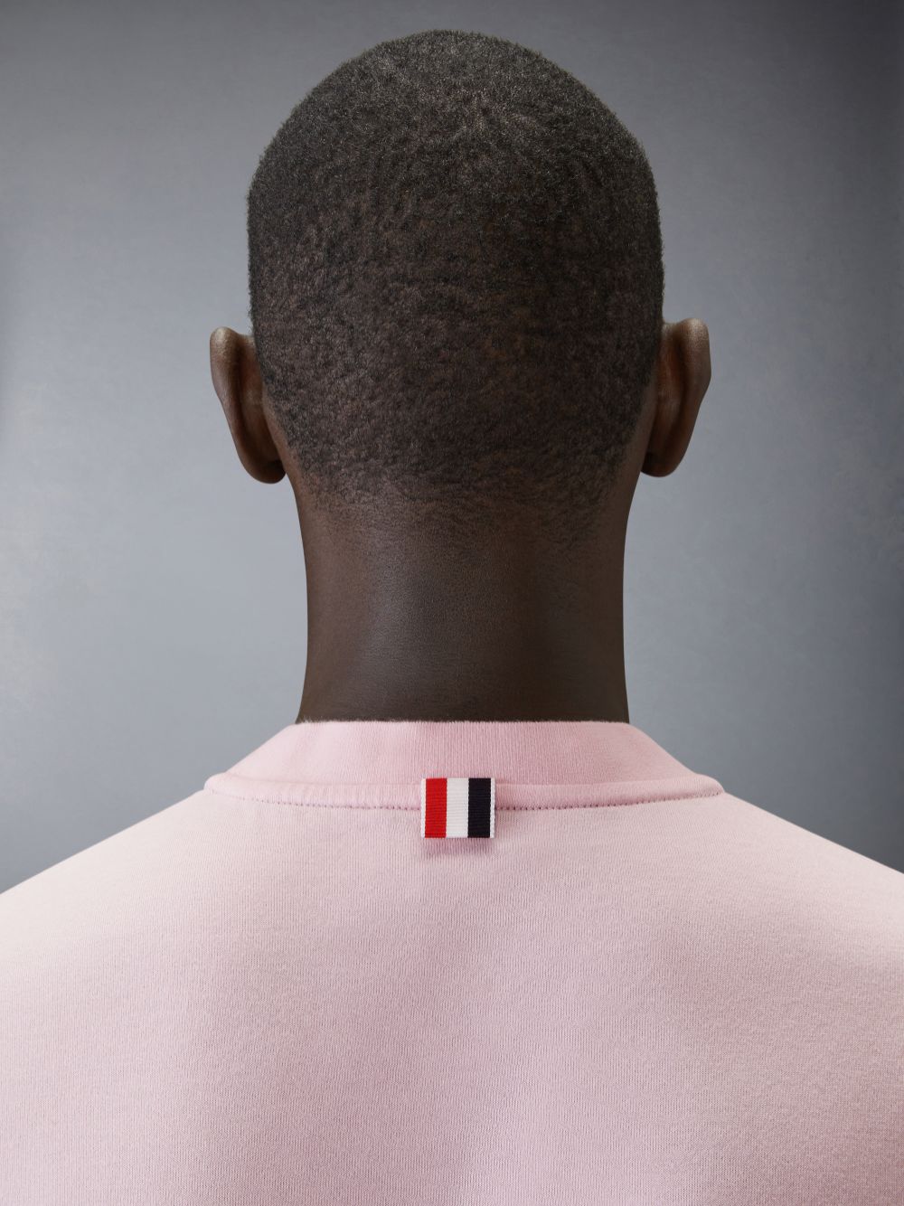 Pink Men Thom Browne Jersey 4-Bar Short Sleeve T Shirts | CHS53O52965