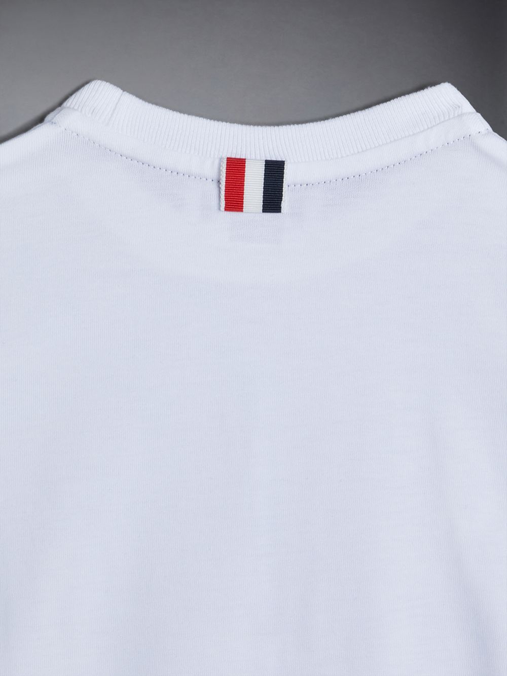 White Girls's Thom Browne Cotton Hector T Shirts | QCW54A48496