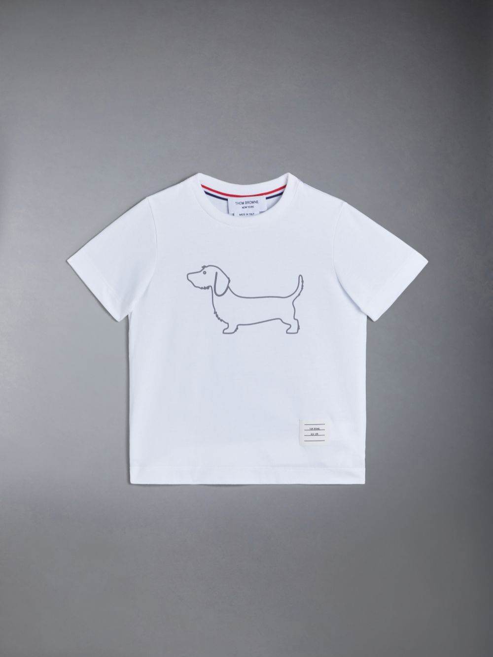 White Girls\'s Thom Browne Cotton Hector T Shirts | QCW54A48496