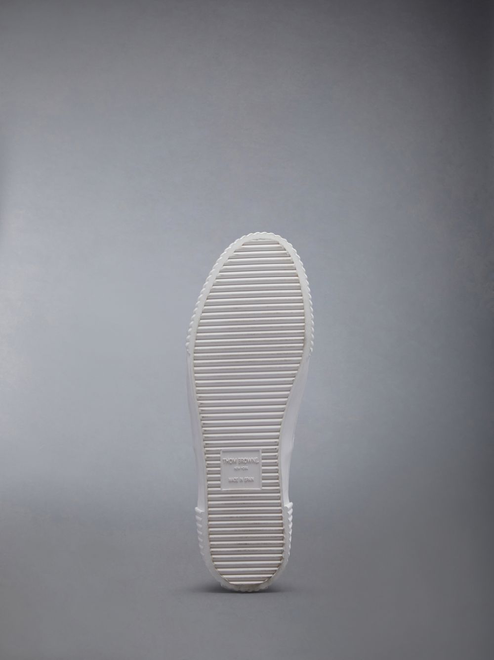 White Men Thom Browne Canvas Heritage Sneakers | PEZ59T29441