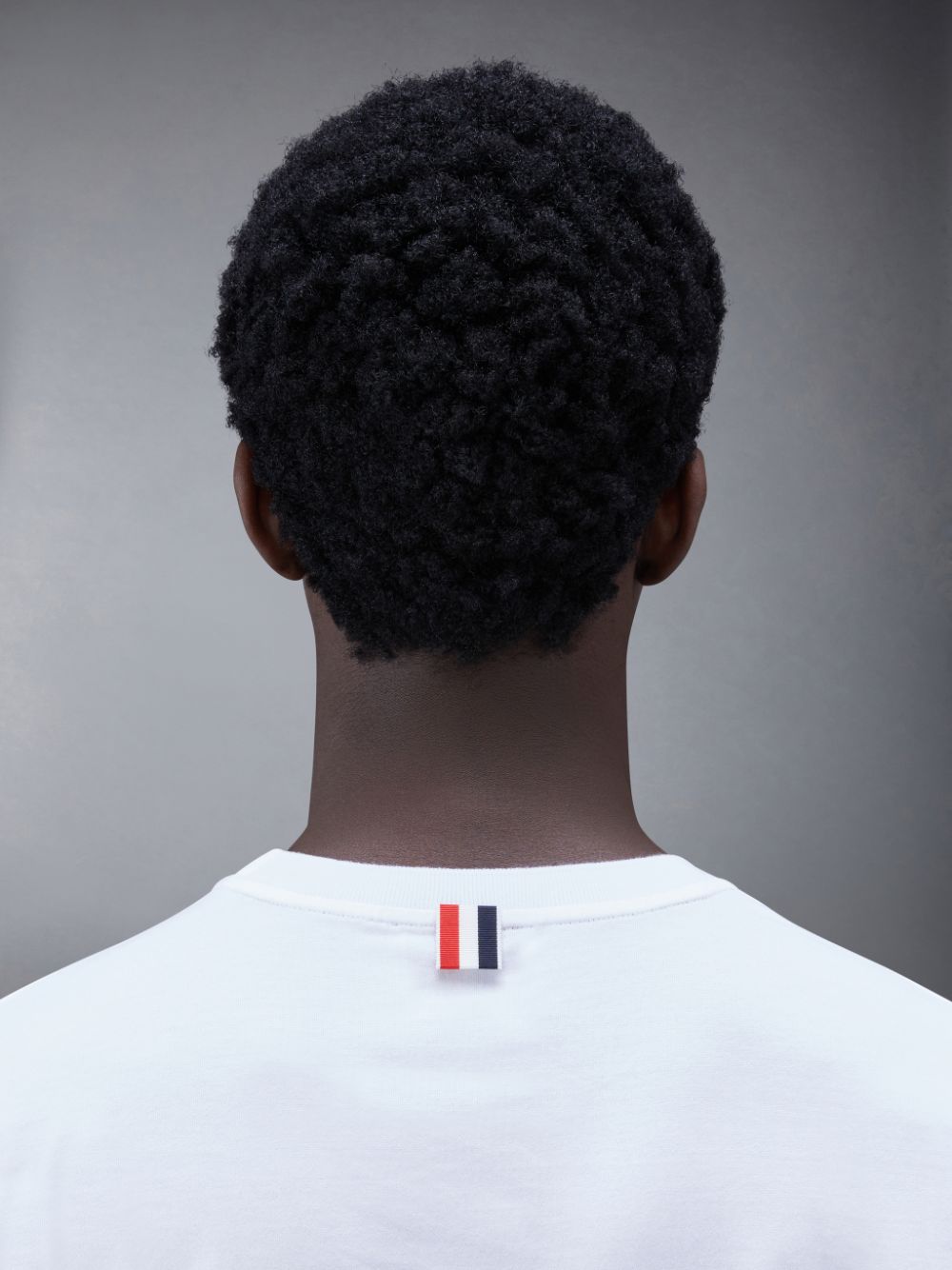 White Men Thom Browne Jersey Relaxed Side Slit T Shirts | ARI25E56270