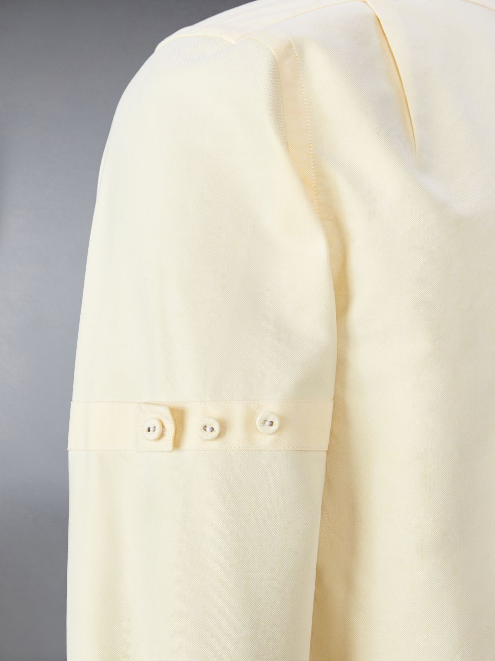 Yellow Men Thom Browne Oxford Armband Shirts | NBK63Y70002